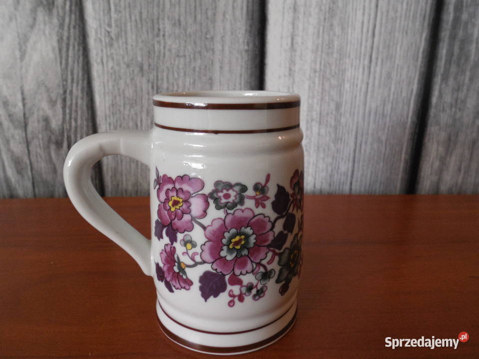Ceramiczny mały kufel GDR Raszków sprzedam
