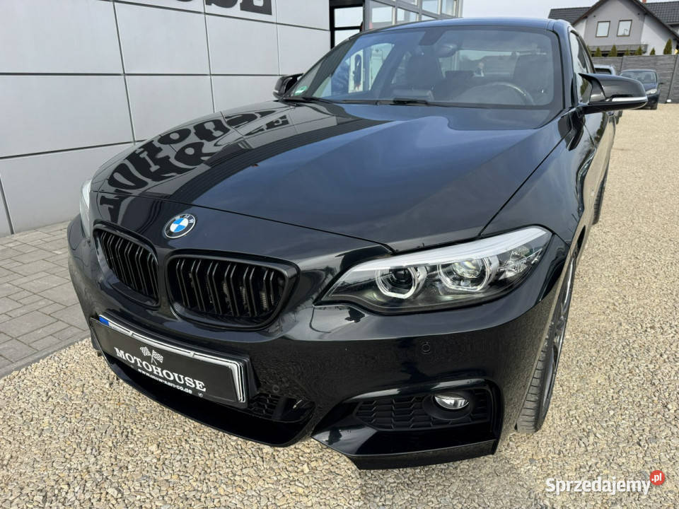 BMW 230 mpakiet 19OZ nowe opony F22 czujnik deszczu