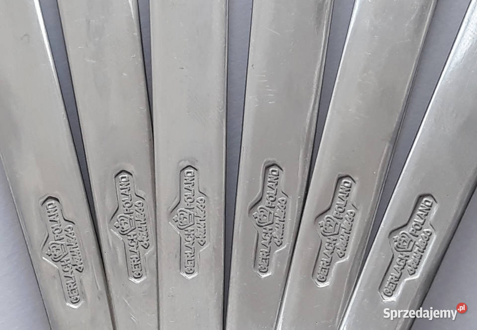 Łyżeczki do herbaty 1 KONWALIE Gerlach sztućce Dąbrowa Górnicza