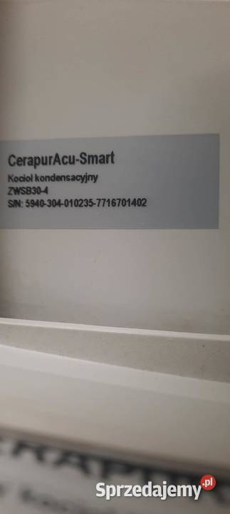 Kocioł gazowy kondensacyjny cerapur acu smart wielkopolskie Poznań