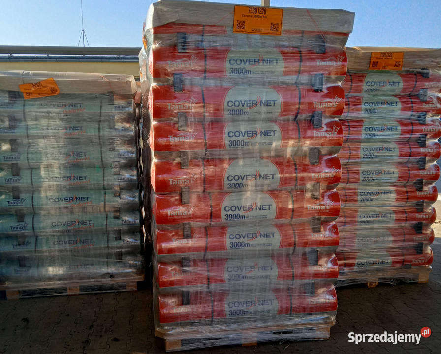 Siatka CoverNet 3000m123 TAMA do pras bel słomy Machowinko