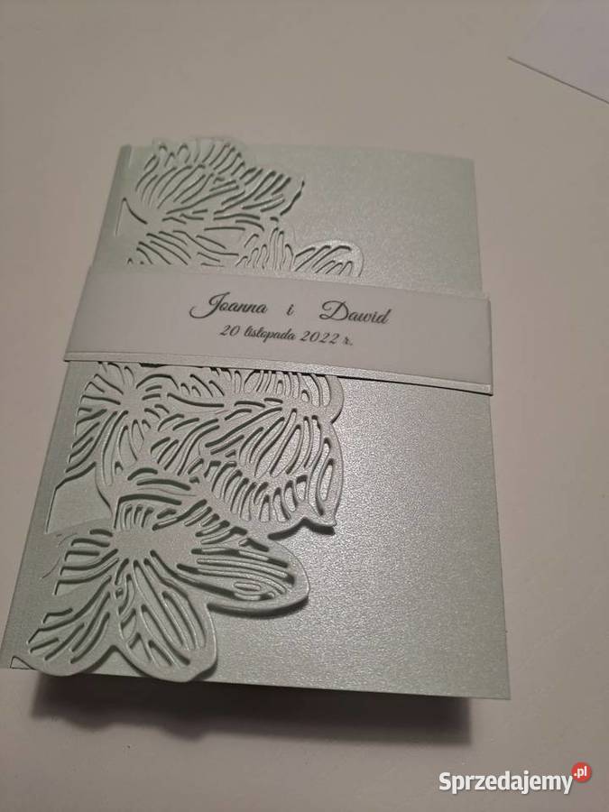 Kartka z okazji ślubu chrztu Strzebiń