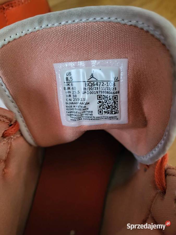 NIKE 40 dł wkładki 255 Stan DB Nike Warszawa