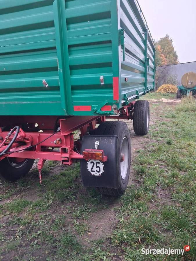 Przyczepa wywrotka hw 8011 wielkopolskie Osówka