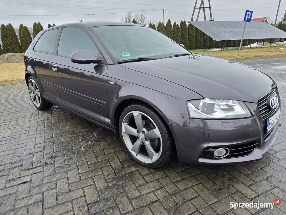 Audi A3 3drzwiowe 14Turbo AUTOMAT 2x SLine reflektory ksenonowe A3 łódzkie Kutno