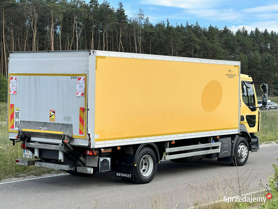 Renault D14 KONTENER Winda klapa Klima Euro 6 215KM Kopana sprzedam