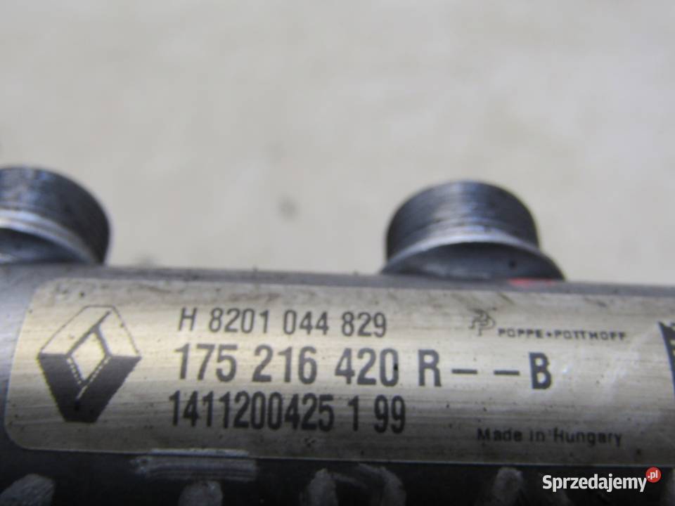 LISTWA WTRYSKOWA CZUJNIK 16 DCI NISSAN XTRAIL osobowe
