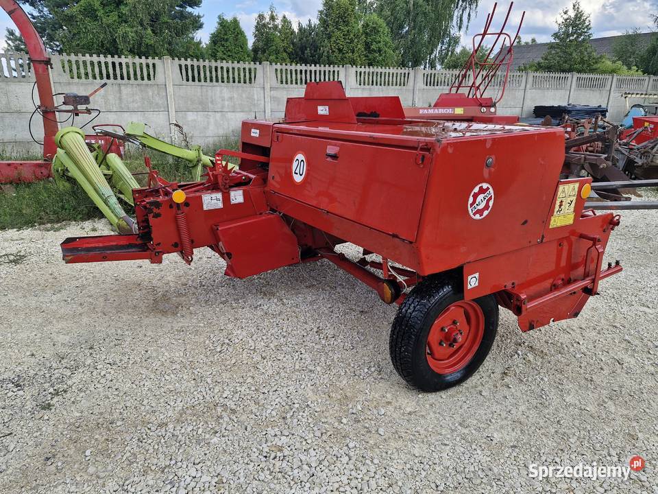 Prasa Famarol z511 2012r licencja Deutz Fahr łódzkie Tuszyn