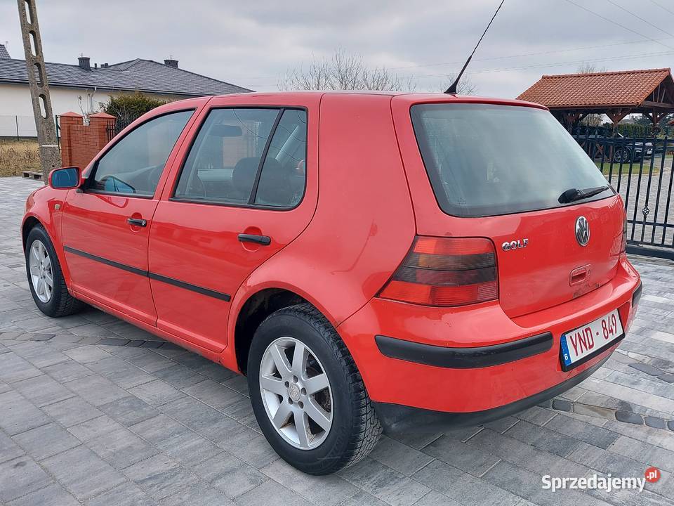 Volkswagen Golf IV 14 16v Niemcy 165 tkm Golf wielkopolskie Słupca sprzedam