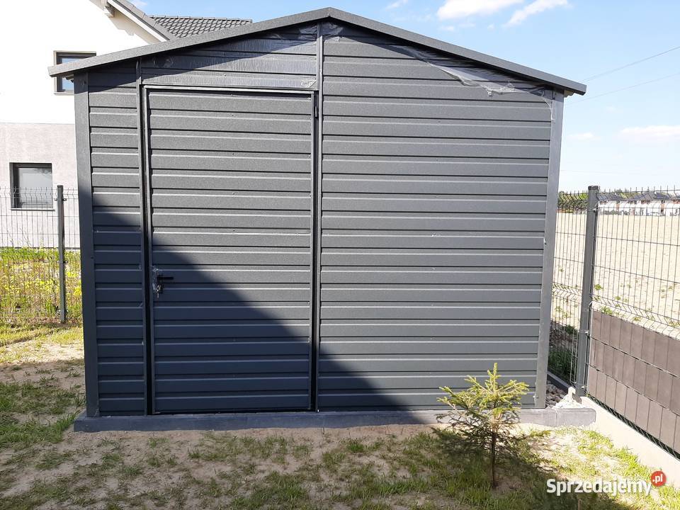Garaż Blaszany na Narzędzia do Ogrodu Garaże Włoszczowa sprzedam