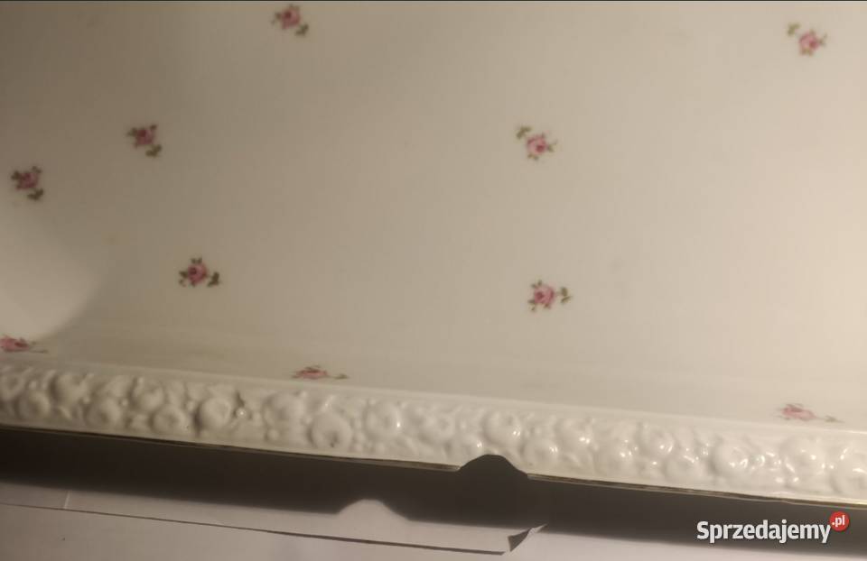 Stary półmisek Rosenthal Maria z uszkodzeniami Porcelana i szkło Warszawa