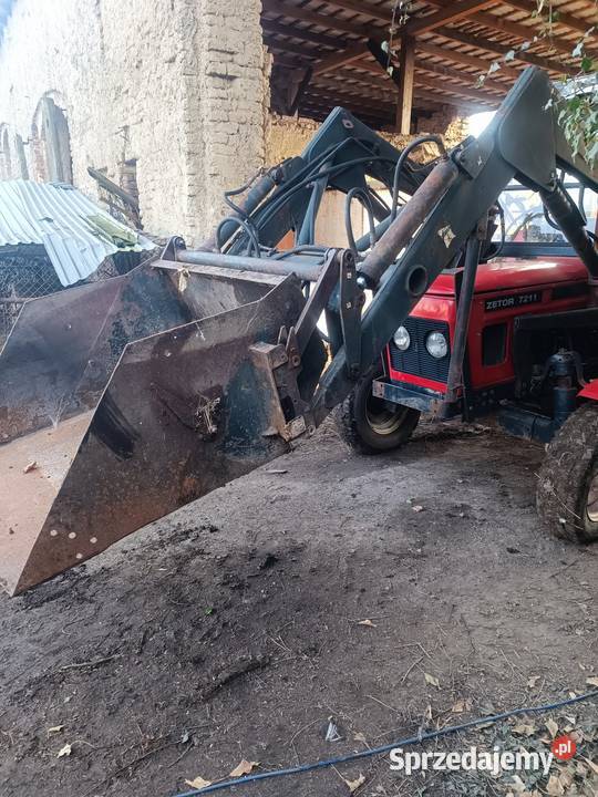 Zetor 7011 Gwiazda pająk Zgrabiarka do