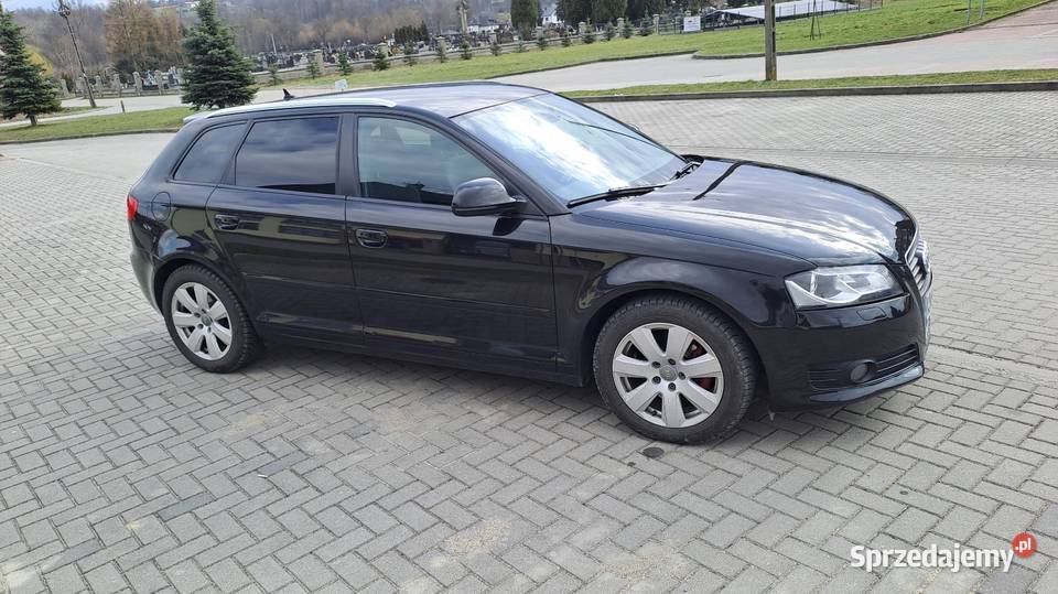 Audi a3 8p 20 tdi 140 20089 r światła do jazdy dziennej Łososina Dolna