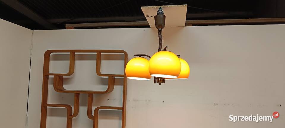lampa podłogowa i żyrandol vintage Węgry Radomsko