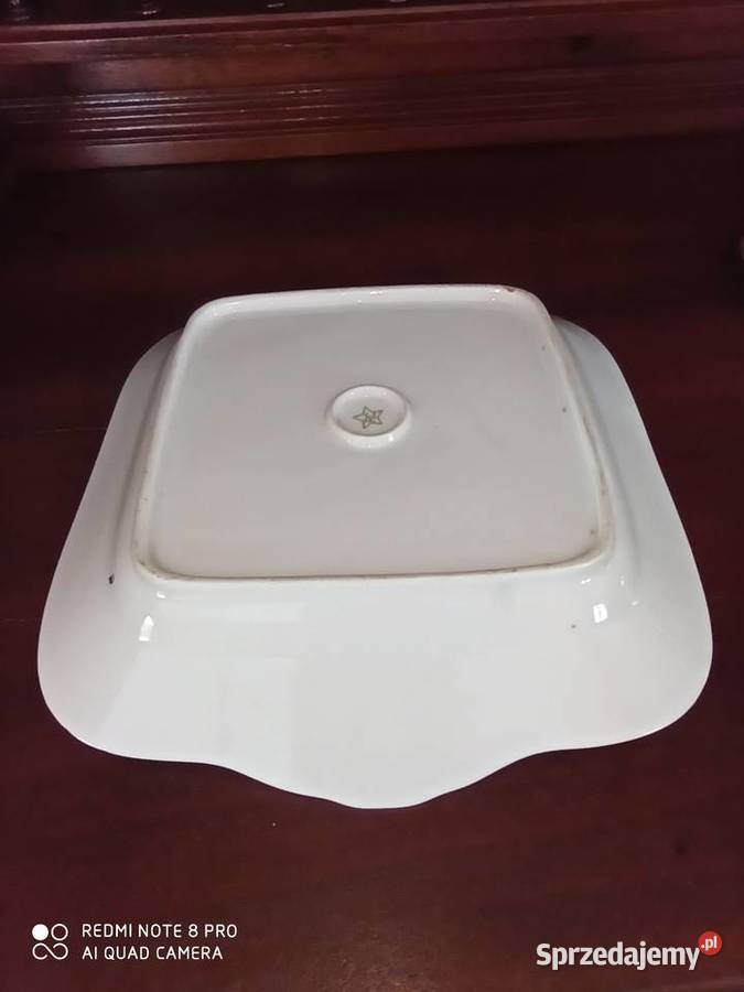 Patera R C Wysmakowana Z jabłuszkiem Porcelana i szkło pomorskie Gdańsk