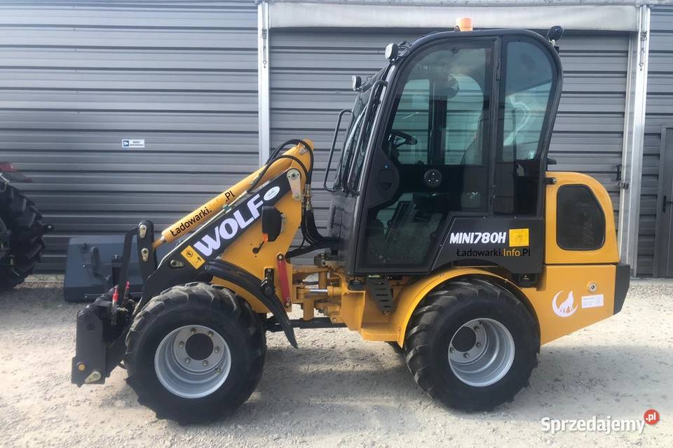 ŁADOWARKA KOŁOWA WOLF MINI 780H KUBOTA 25 Koparko ładowarki Kraków