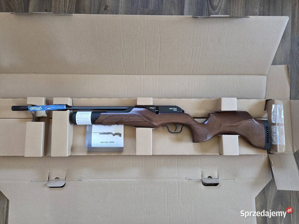 NOWA Wiatrówka Walther PCP Rotex RM8 Tarnowskie Góry