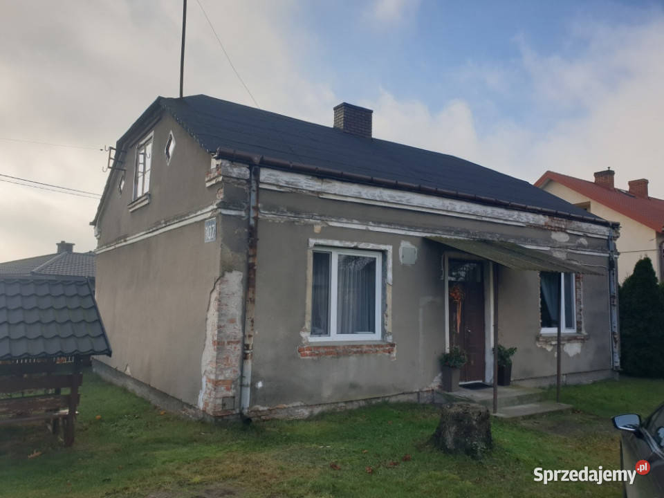 Syndyk sprzeda nieruchomość gruntową zabudowaną 398zł/m2 Sprzedaż Wólka Kozłowska