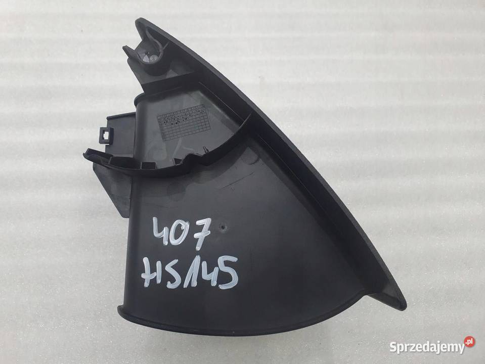 SCHOWEK DESKI KIEROWCY PEUGEOT 407 9649181577