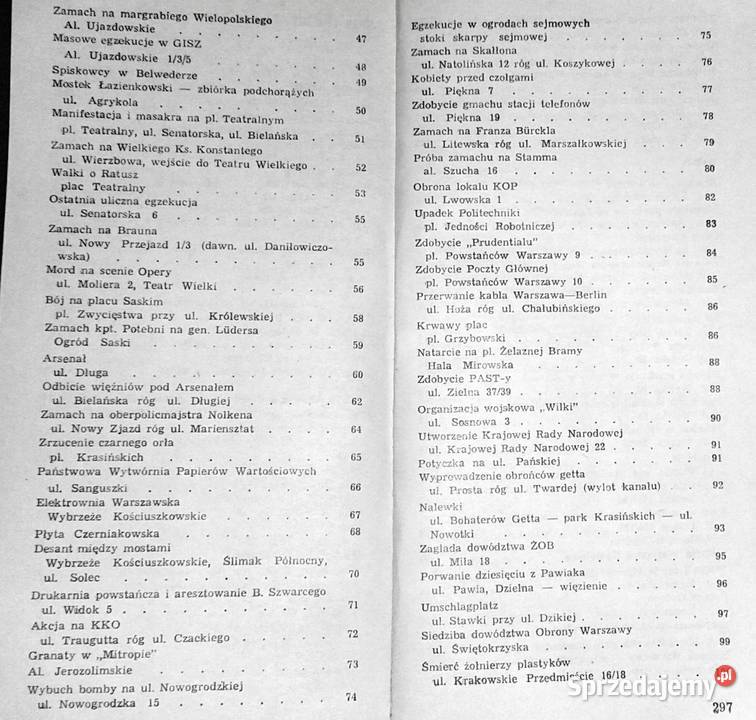 Warszawa zbrojna 17941918 19391945 Leszek Chełm sprzedam