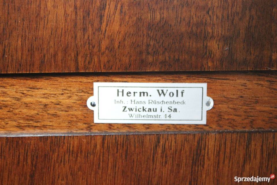 Piękny zegar stojący ArtDeco renowacji XXw Zielonka