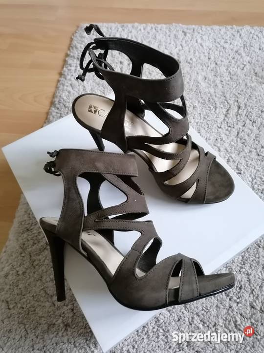 Super nowe szpilki ze skóry Warszawa