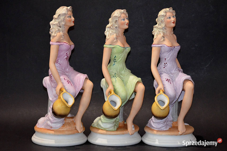 Porcelana Roceram figurka LUCY z dzbanem mat 31 Środa Wielkopolska