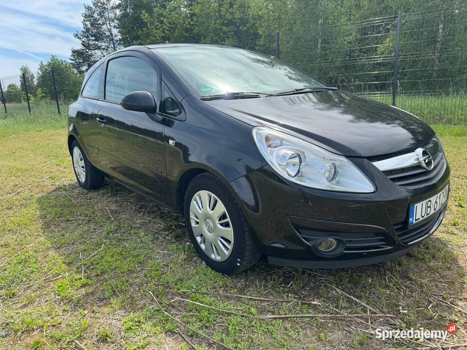 Opel Corsa D 2007 12 benzyna 80 klima tempomat lubelskie Lublin