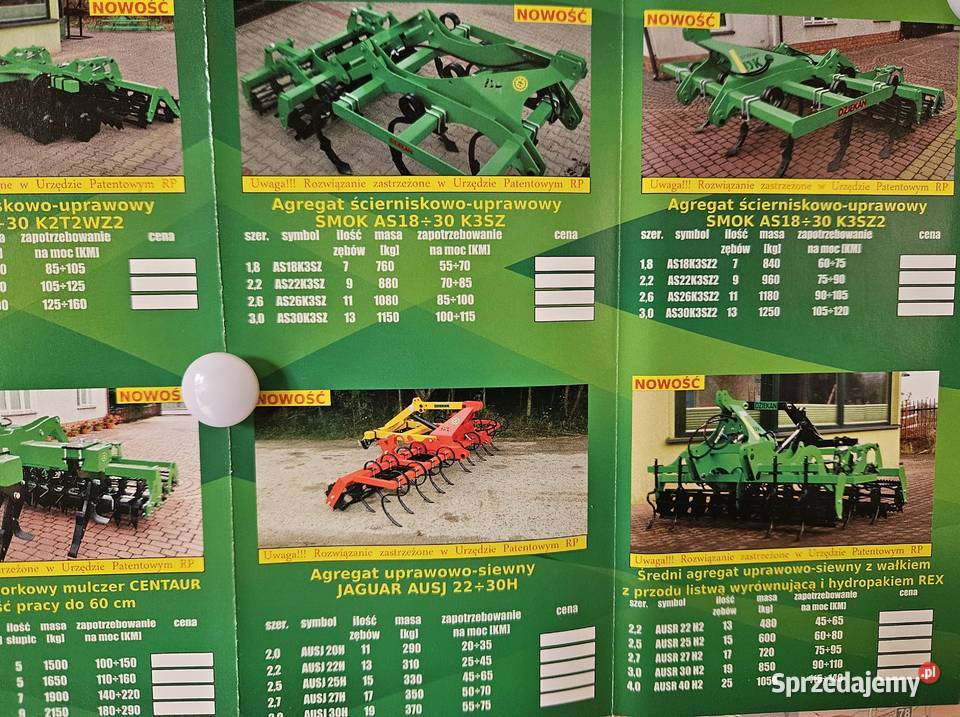 AGREGAT ŚCIERNISKOWIEC SMOKDZIEKAN polska dolnośląskie Oława