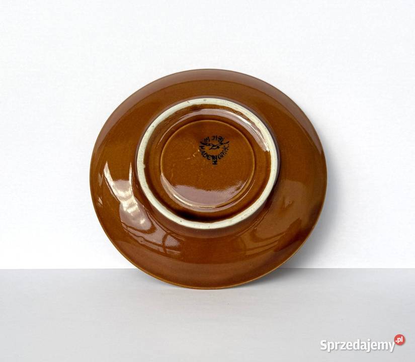 Filiżanka ze spodkiem ceramika made in DPRK