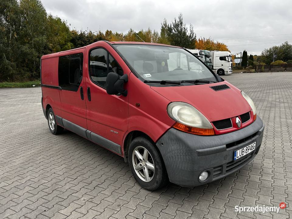 Renault Trafic 19DCILONG6os Zarejestrowany w Polsce Lubartów