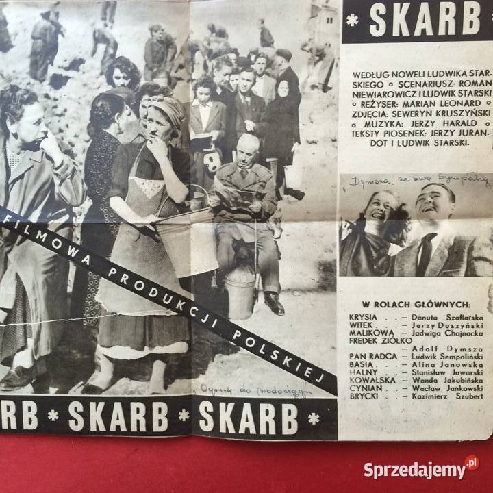 1413 Reklama Filmu Skarb Antykwariat