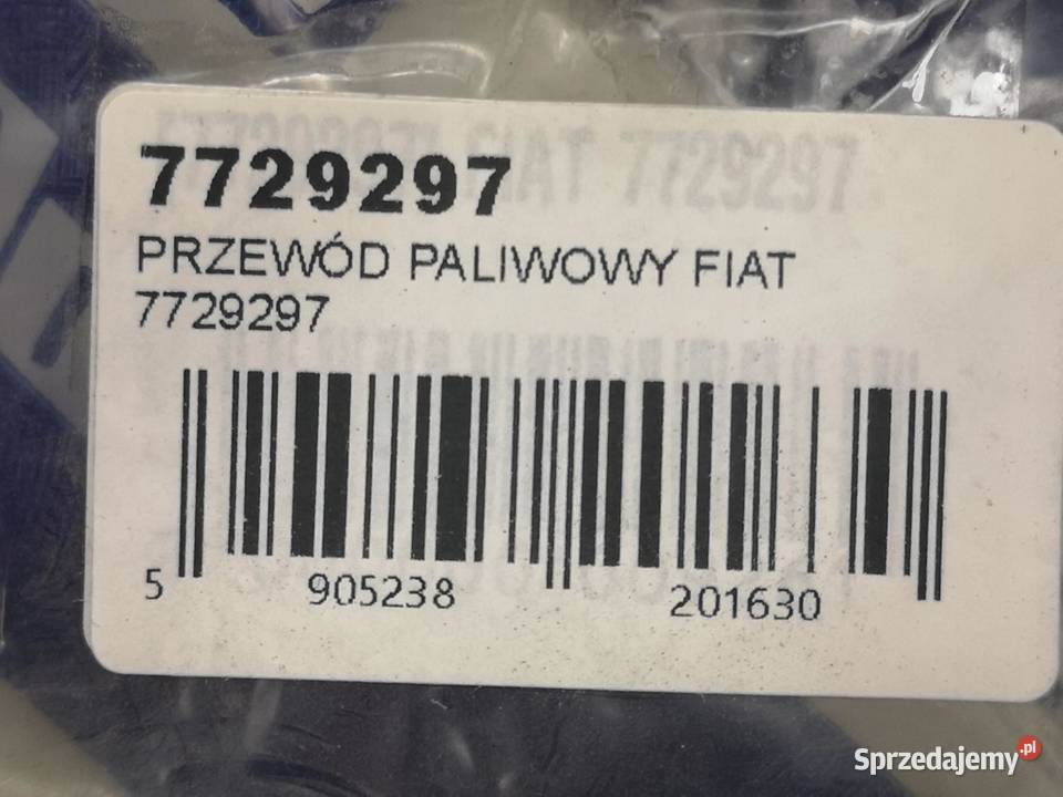 PRZEWÓD PALIWA FIAT TIPO 19901993 7729297 sprzedam