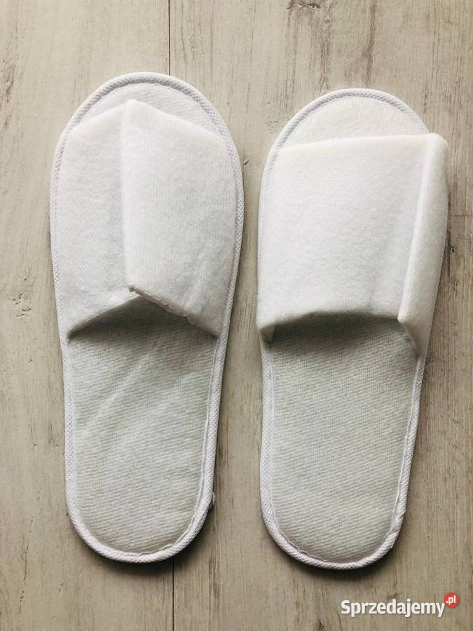 NOWE kapcie hotelowe spa pantofle damskie i