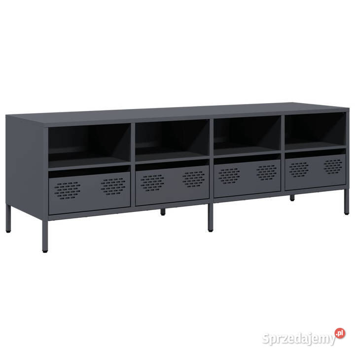 Szafka RTV antracyt 135x39x435 stal walcowana na Warszawa