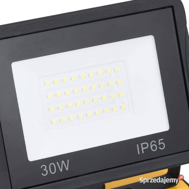 Reflektor LED z uchwytem 2x30 W ciepłe białe