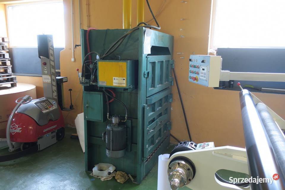 Belownica prasa do makulatury E40T Tuszyn