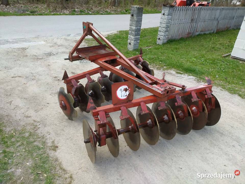 Brona Talerzowa 2x8 SŁUPSK oryginał fabryczna nieuszkodzony