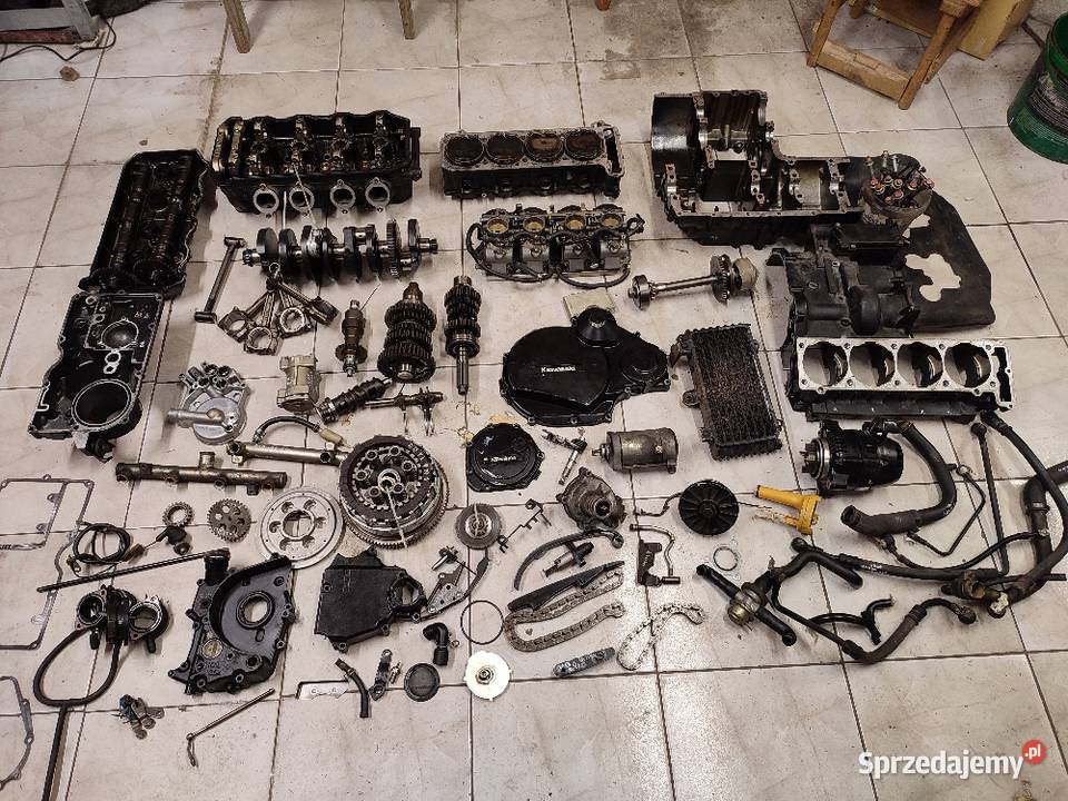 Kawasaki ZZR 1100 silnik części wał kapa dolnośląskie sprzedam