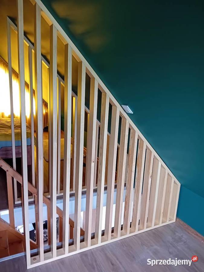 Balustrada drewniana Gniezno sprzedam