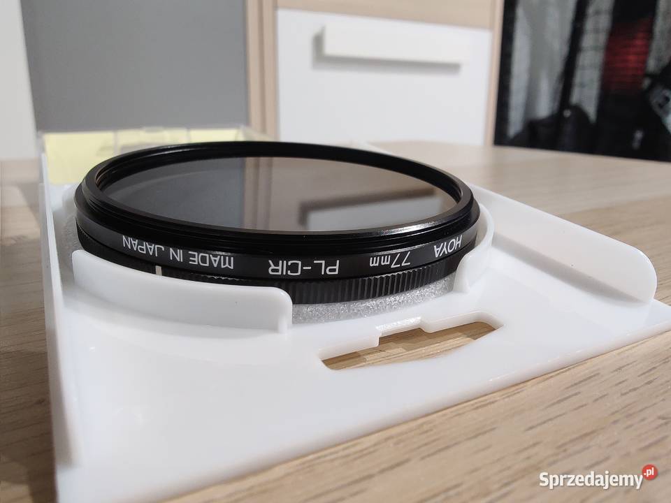 Filtr Hoya kołowy polaryzacyjny 77mm stan Poznań sprzedam