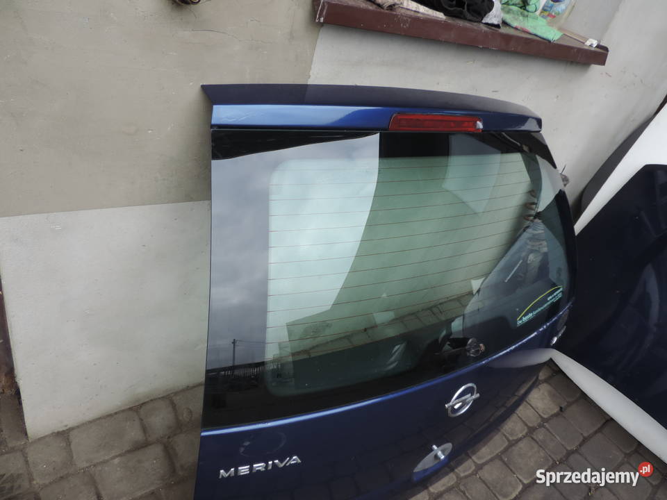 OPEL MERIVA A KLAPA BAGAŻNIKA TYŁ TYLNA 21B Nowy Sącz