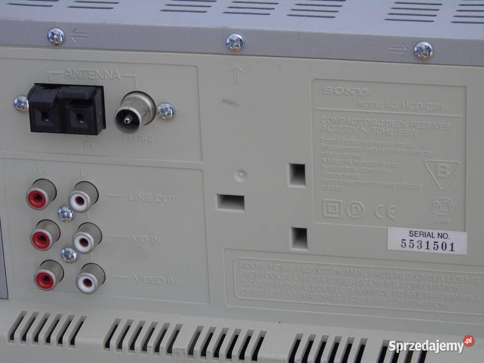 Wieża Sony CMTCP1 CD AUX Radio Mag sprawna Jasło