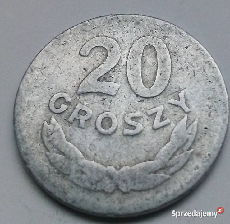 POLSKA20 GROSZY1949 r bz AL mazowieckie Legionowo