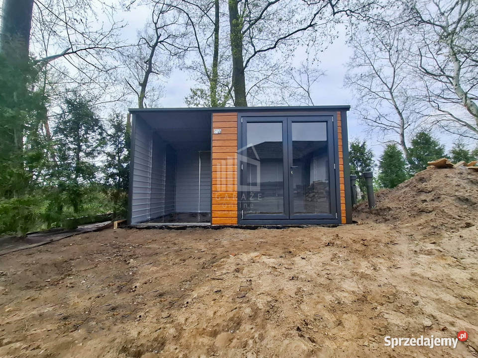 Schowek Domek Ogrodowy PREMIUM 25x25m wiata 15m Łuków