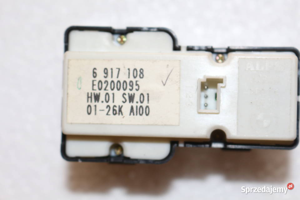 BMW E65 PRZEŁĄCZNIK SZYB ROLET PRAWY TYŁ 6917108 dolnośląskie