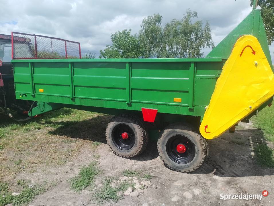 Rozrzutnik obornika tandem 6 ton Rębowo