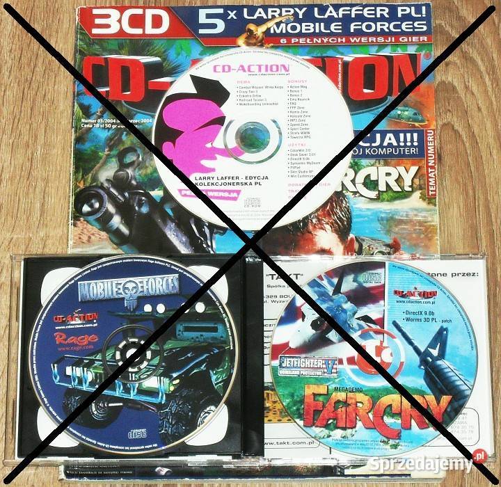 Magazyn CDACTION dodatki płyty niekompletne 2004 ISBN 9771426291747