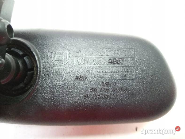 LUSTERKO WEWNĘTRZNE 96758889XT Citroen DS4 I świętokrzyskie sprzedam