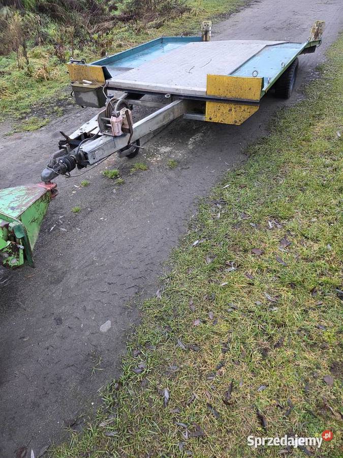 Przyczepka mini laweta 1500 DMC na kłada Do samochodów osobowych